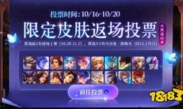 王者荣耀皮肤返场最新消息爆料,最新爆料揭秘皮肤返场热门排行，哪些皮肤即将回归？